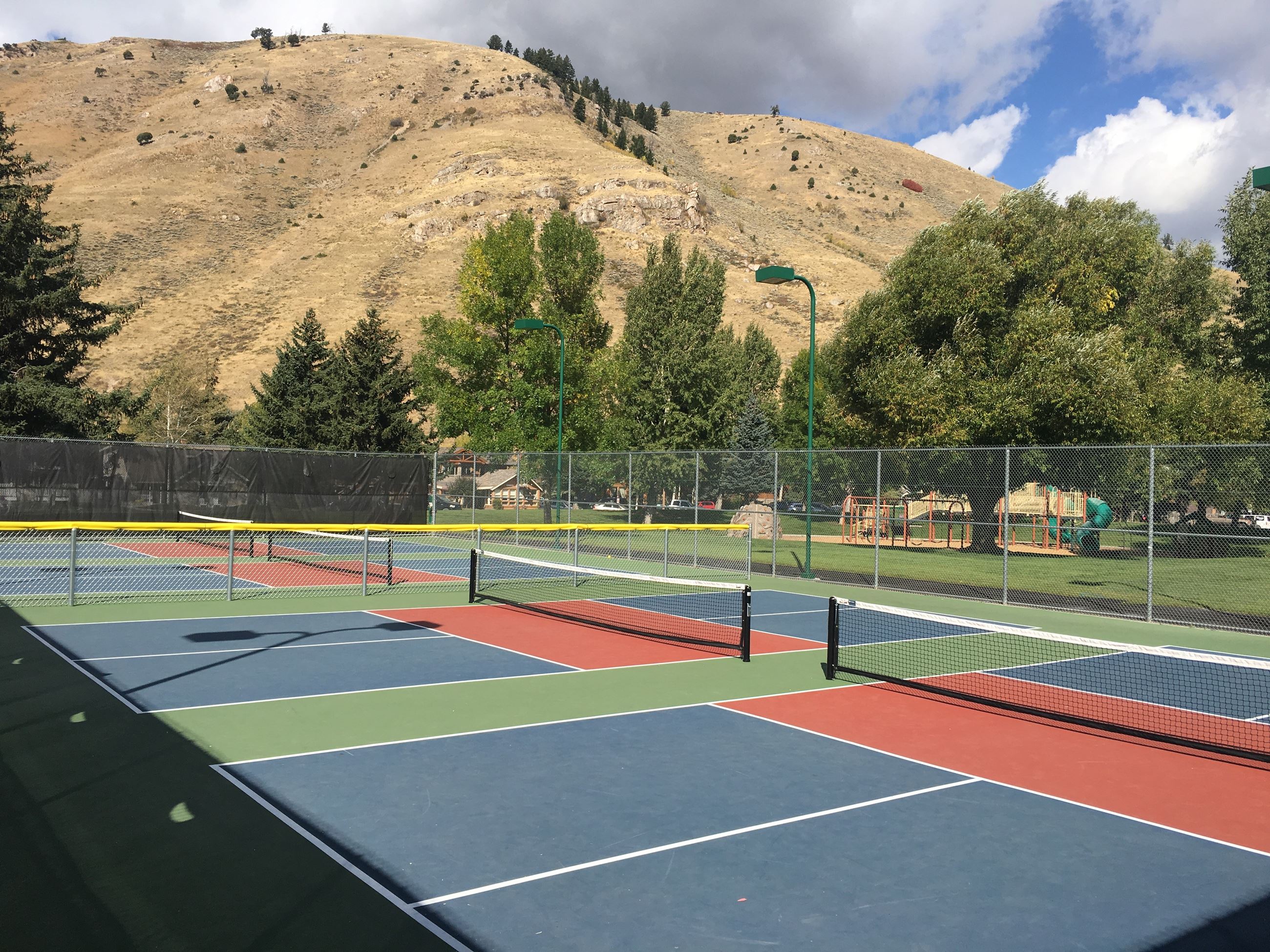 Pickle ball courts