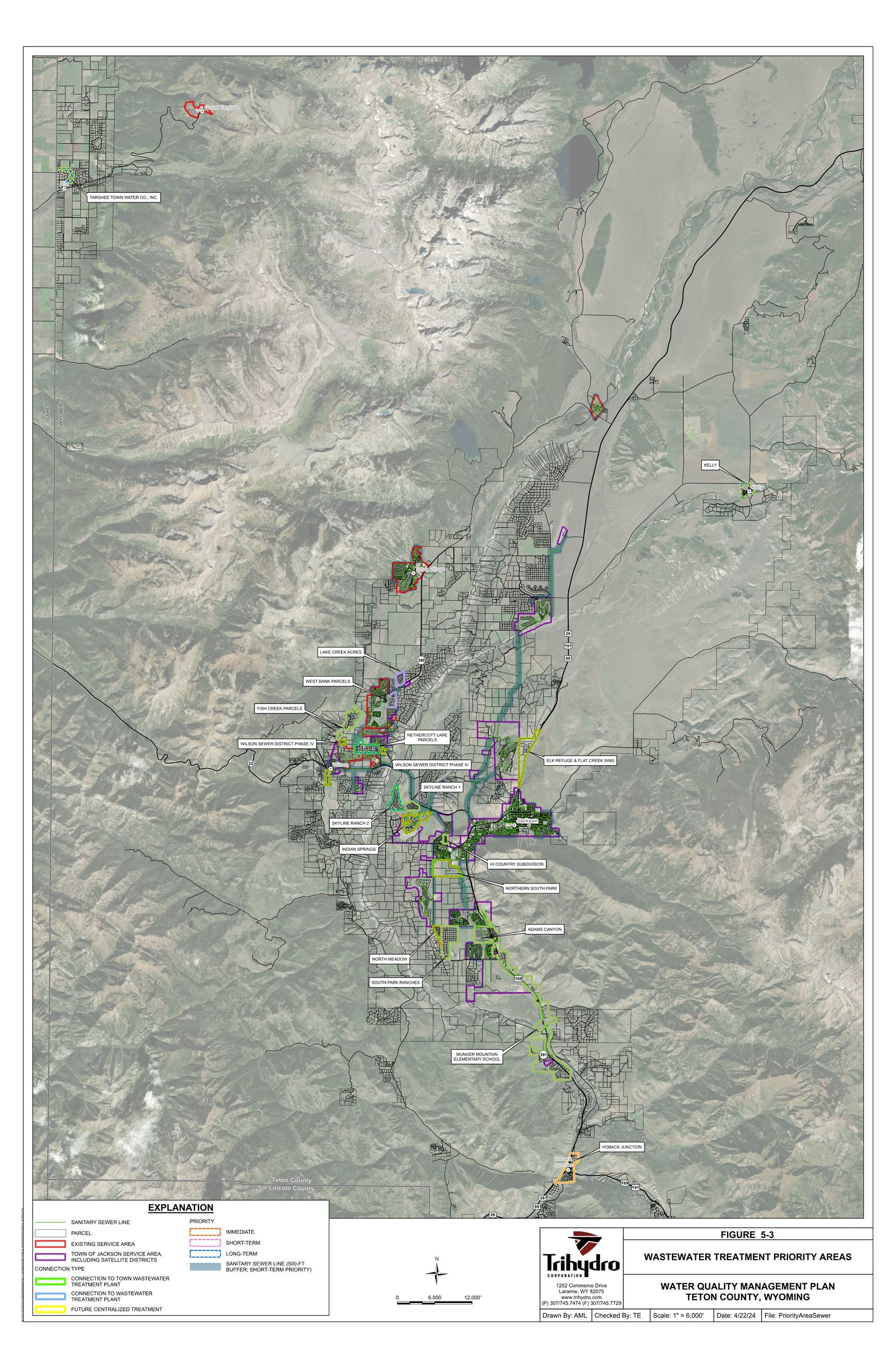 Waste Water Treatment Prioritity Areas